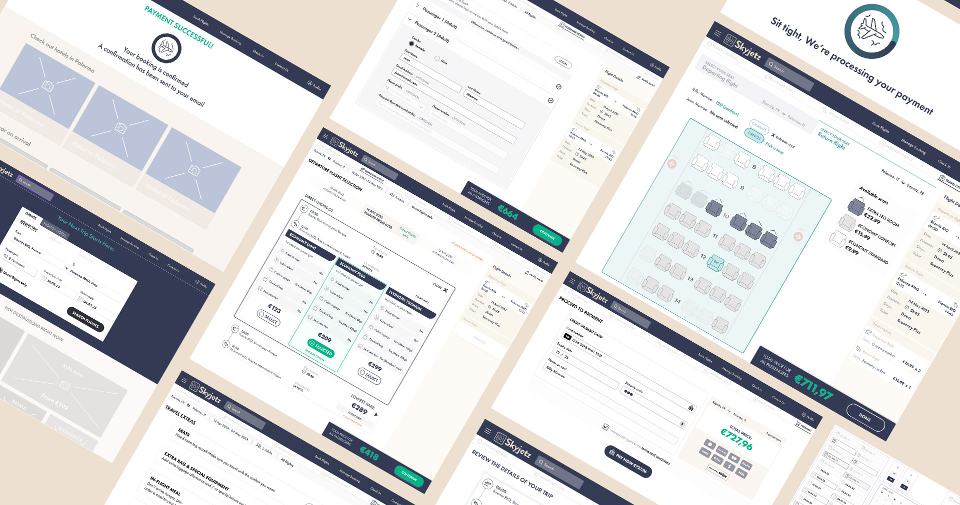 Booking is where airlines lose people. I designed the part everyone hates.
